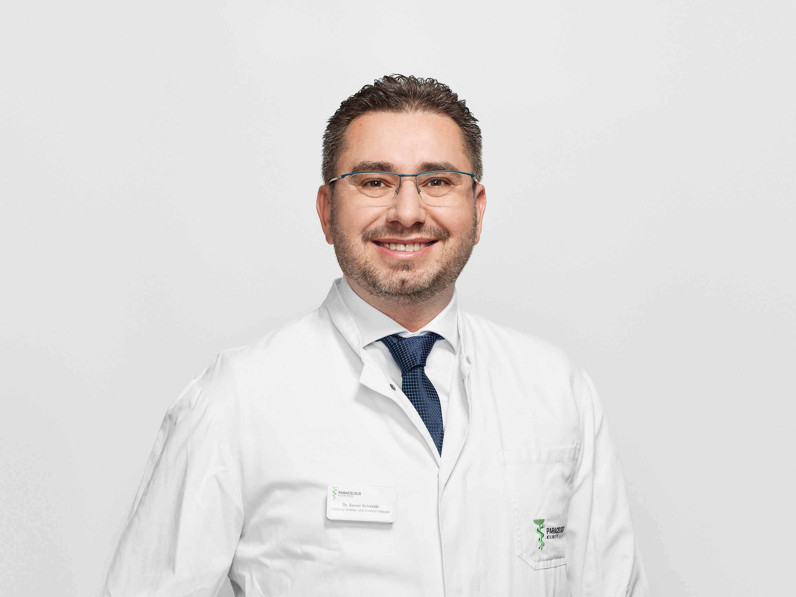 Porträt von Samer Schakaki, Chefarzt und Ärztlicher Direktor